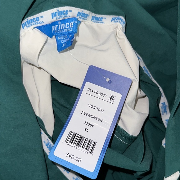 Prince x Target pickleball collection green logo crop windbreaker hooded jacket - Picture 12 of 12